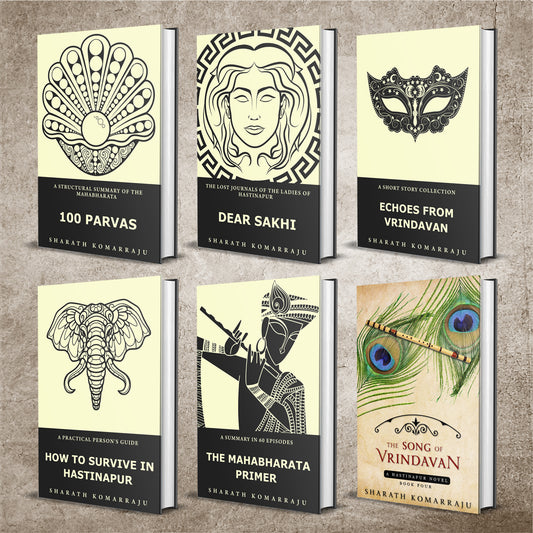 The Mammoth Mahabharata Book Set - Bonus Pack