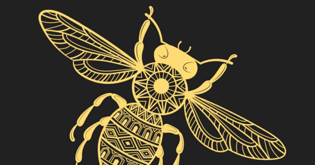 Why was Karna cursed by Parashurama - Featured Image - Picture of a wasp, representing the insect that bit Karna and earned the curse from Parashurama